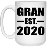 Gran Established EST. 2020 - 15oz Coffee Mug