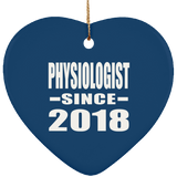 Physiologist Since 2018 - Heart Ornament