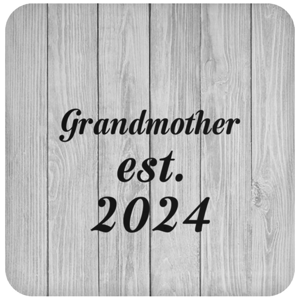 Grandmother Established Est. 2024 - Drink Coaster F