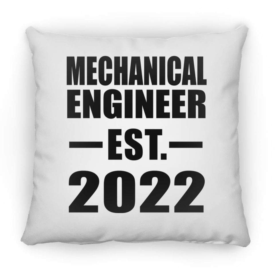 Mechanical Engineer Established EST. 2022 - Throw Pillow