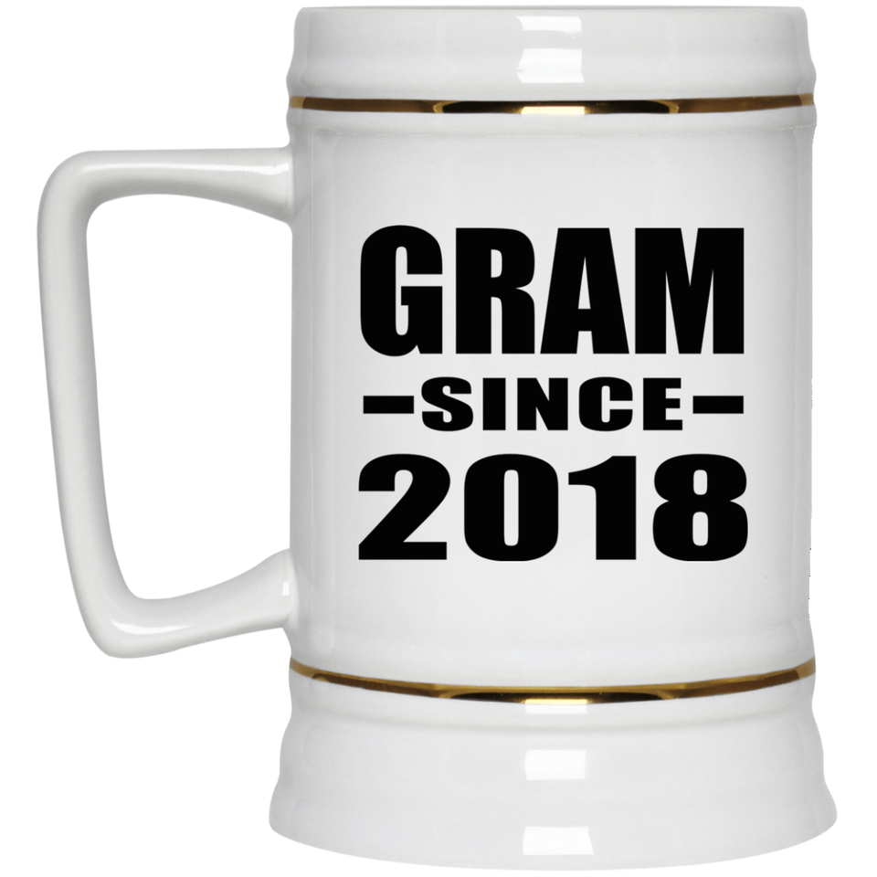 Gram Since 2018 - Beer Stein