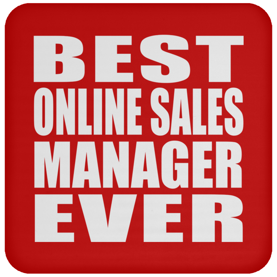 Best Online Sales Manager Ever - Drink Coaster