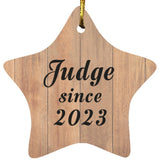 Judge Since 2023 - Star Ornament C