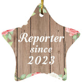 Reporter Since 2023 - Star Ornament B