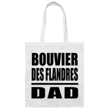 Bouvier Des Flandres Dad - Tote Bag White