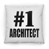 Number One #1 Architect - Throw Pillow