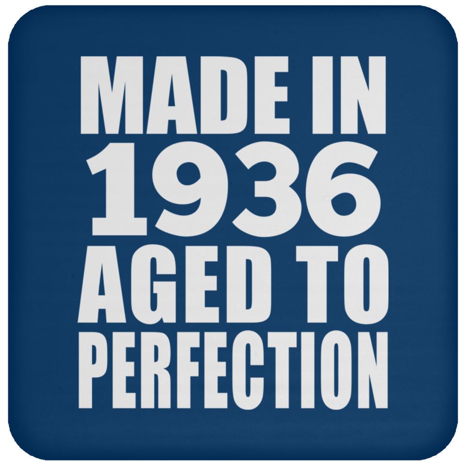 88th Birthday Made In 1936 Aged to Perfection - Drink Coaster