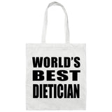 World's Best Dietician - Tote Bag White