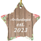 Archeologist Established Est. 2023 - Star Ornament B