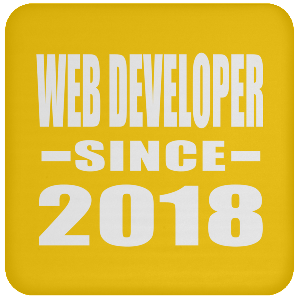 Web Developer Since 2018 - Drink Coaster