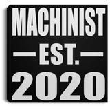 Machinist Established EST. 2020 - Canvas Square