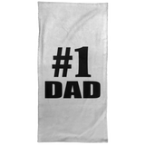 Number One #1 Dad - Hand Towel
