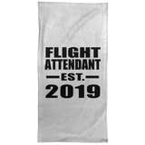 Flight Attendant Established EST. 2019 - Hand Towel