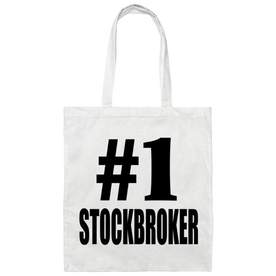 Number One #1 Stockbroker - Tote Bag White
