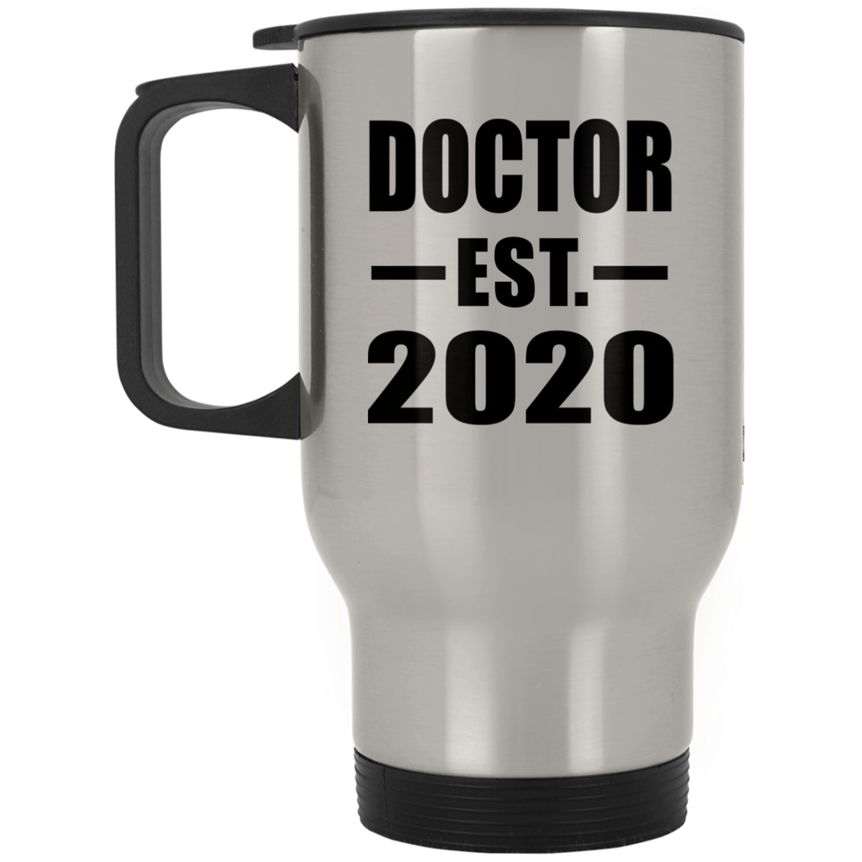 Doctor Established EST. 2020 - Silver Travel Mug