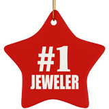 Number One #1 Jeweler - Star Ornament