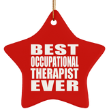Best Occupational Therapist Ever - Star Ornament