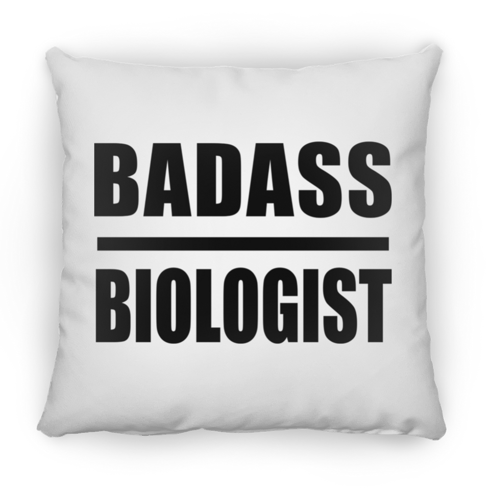Badass Biologist - Throw Pillow