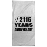 46th Anniversary Square Root of 2116 Years Anniversary - Hand Towel