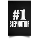 Number One #1 Step Mother - Poster Portrait