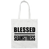 Blessed Seamstress - Tote Bag White