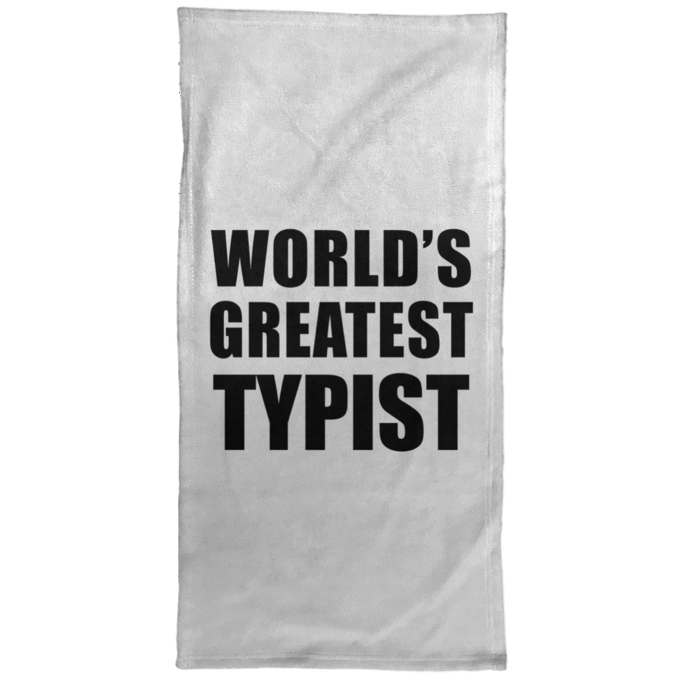 World's Greatest Typist - Hand Towel