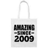 15th Birthday Amazing Since 2009 - Tote Bag White