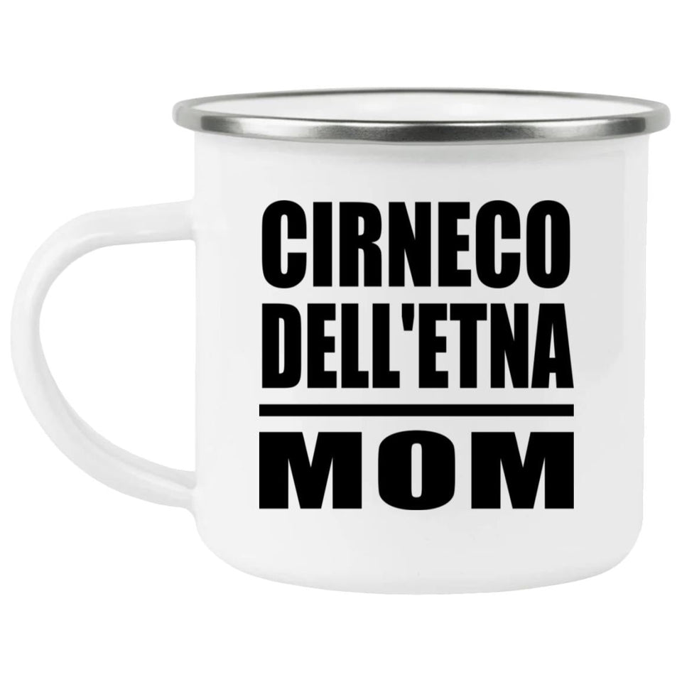 Cirneco Dell'etna Mom - 12oz Camping Mug