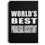 World's Best Paralegal Assistant - Canvas Portrait