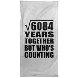 78th Anniversary Square Root of 6084 Years Who's Counting - Hand Towel