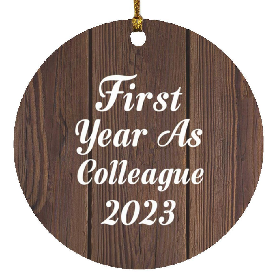 First Year As Colleague 2023 - Circle Ornament D