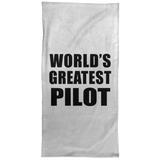 World's Greatest Pilot - Hand Towel