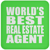 World's Best Real Estate Agent - Drink Coaster