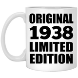 86th Birthday Original 1938 Limited Edition - 11oz Coffee Mug