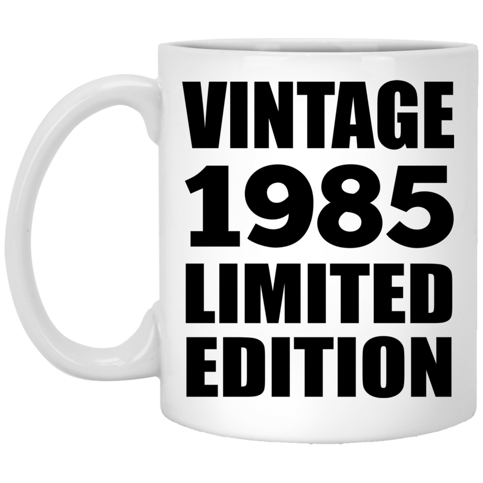 39th Birthday Vintage 1985 Limited Edition - 11oz Coffee Mug