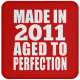 13th Birthday Made In 2011 Aged to Perfection - Drink Coaster