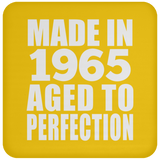 59th Birthday Made In 1965 Aged to Perfection - Drink Coaster