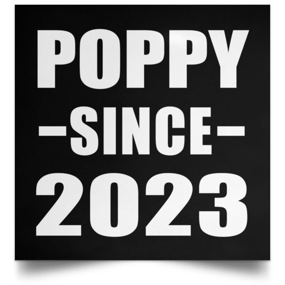 Poppy Since 2023 - Poster Square