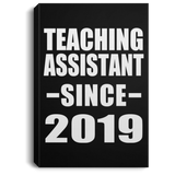 Teaching Assistant Since 2019 - Canvas Portrait