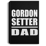 Gordon Setter Dad - Canvas Portrait