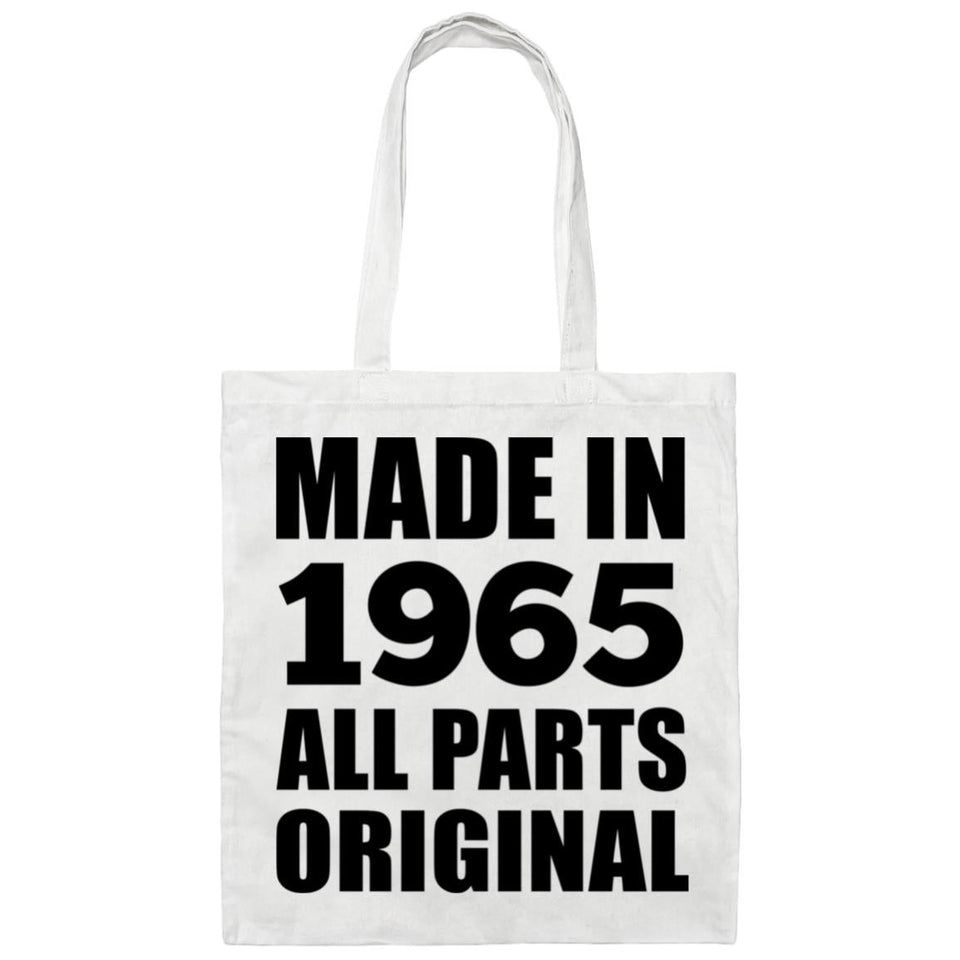 59th Birthday Made in 1965 All Parts Original - Tote Bag White