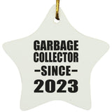Garbage Collector Since 2023 - Star Ornament
