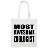 Most Awesome Zoologist - Tote Bag White