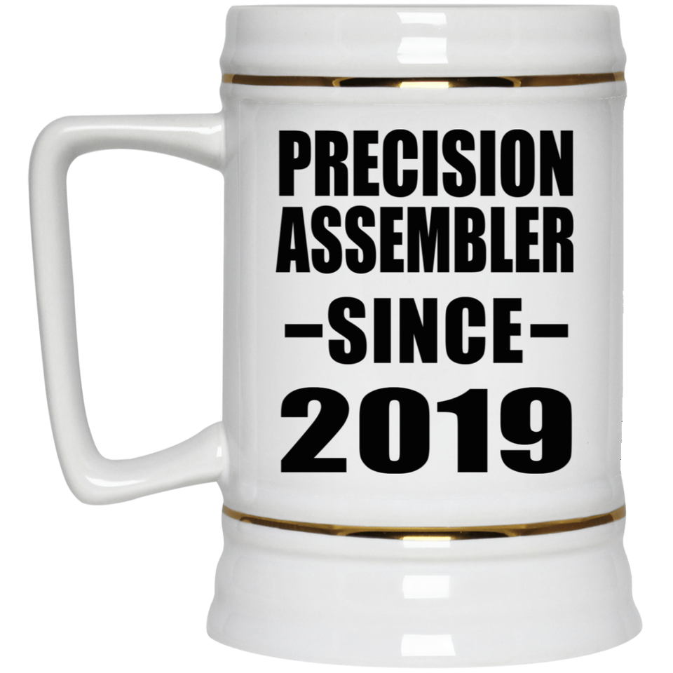 Precision Assembler Since 2019 - Beer Stein
