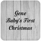 Gene Baby's First Christmas - Drink Coaster F