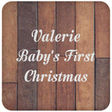 Valerie Baby's First Christmas - Drink Coaster E