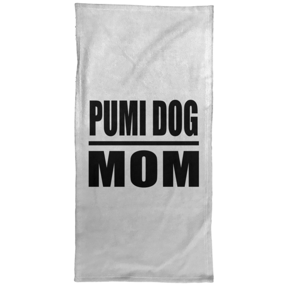 Pumi Dog Mom - Hand Towel