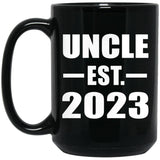 Uncle Established EST. 2023 - 15oz Coffee Mug Black