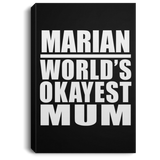 Marian World's Okayest Mum - Canvas Portrait