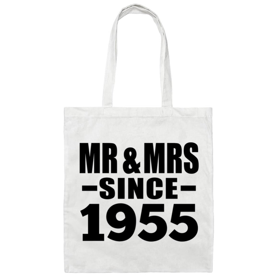 69th Anniversary Mr & Mrs Since 1955 - Tote Bag White